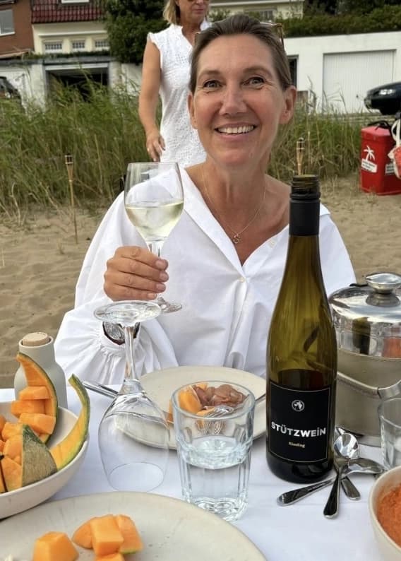 Essen am Strand
