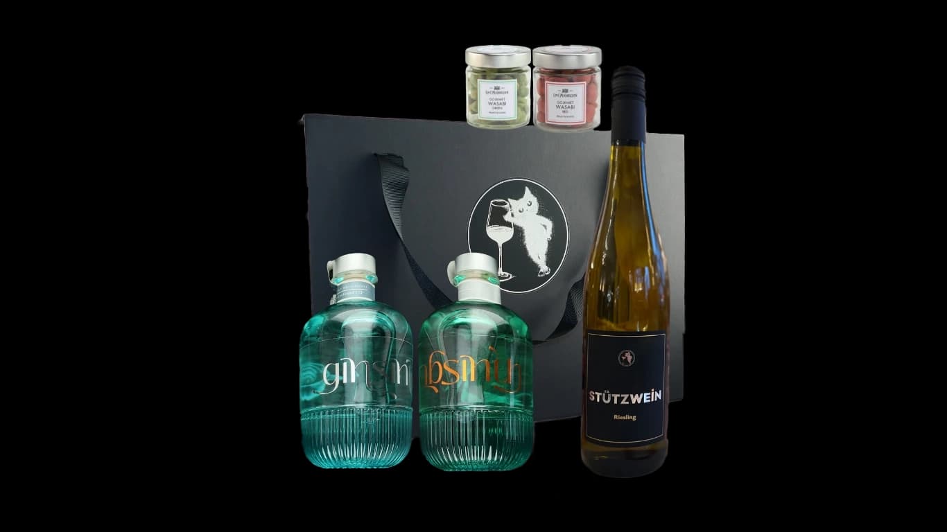 Stützwein Flasche